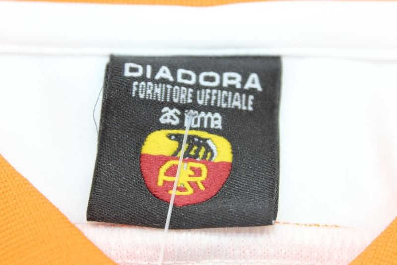 AAA(Thailand) AS Roma 1998/99 Away Long Sleeve Retro Soccer Jersey