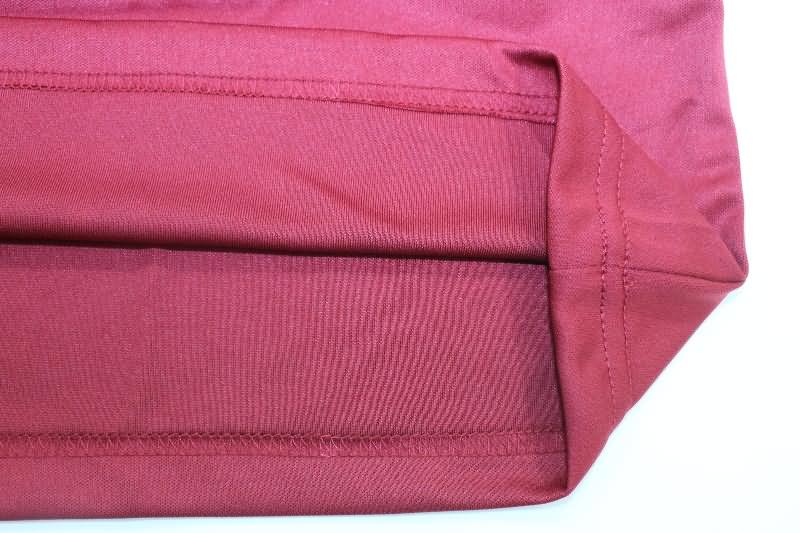 AAA(Thailand) AS Roma 1998/99 Home Long Sleeve Retro Soccer Jersey