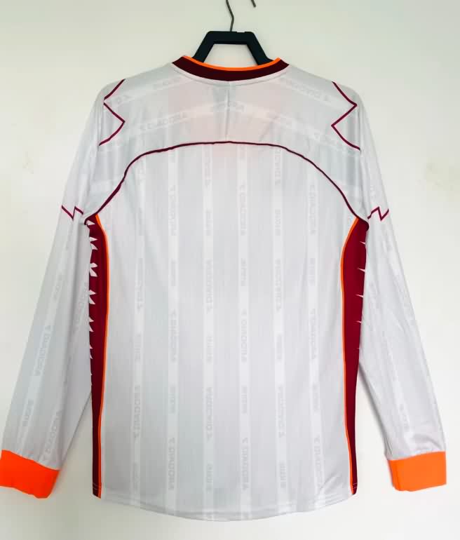AAA(Thailand) AS Roma 1999/00 Away Retro Long Sleeve Soccer Jersey