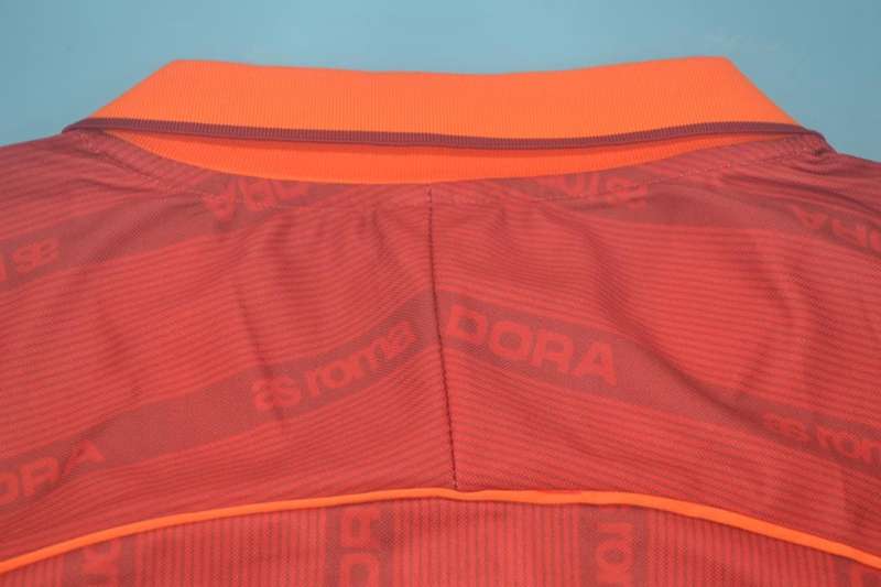 AAA(Thailand) AS Roma 1999/00 Home Retro Soccer Jersey