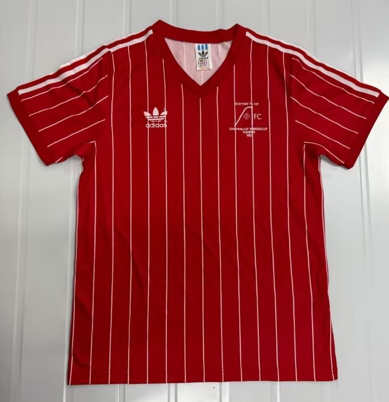 AAA(Thailand) Aberdeen 1982/83 Home Retro Soccer Jersey