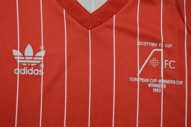 AAA(Thailand) Aberdeen 1982/83 Home Retro Soccer Jersey