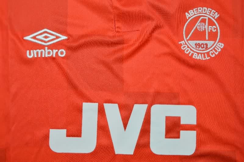 AAA(Thailand) Aberdeen 1987/90 Home Retro Soccer Jersey