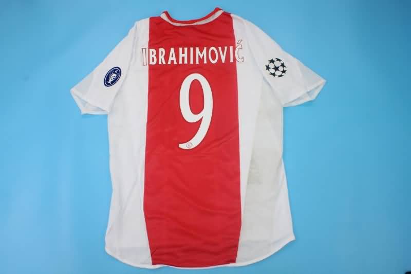 AAA(Thailand) Ajax 2004/05 Home Retro Soccer Jersey