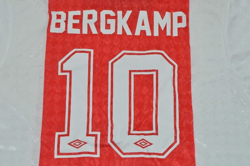 AAA(Thailand) Ajax 1989/91 Home Retro Soccer Jersey