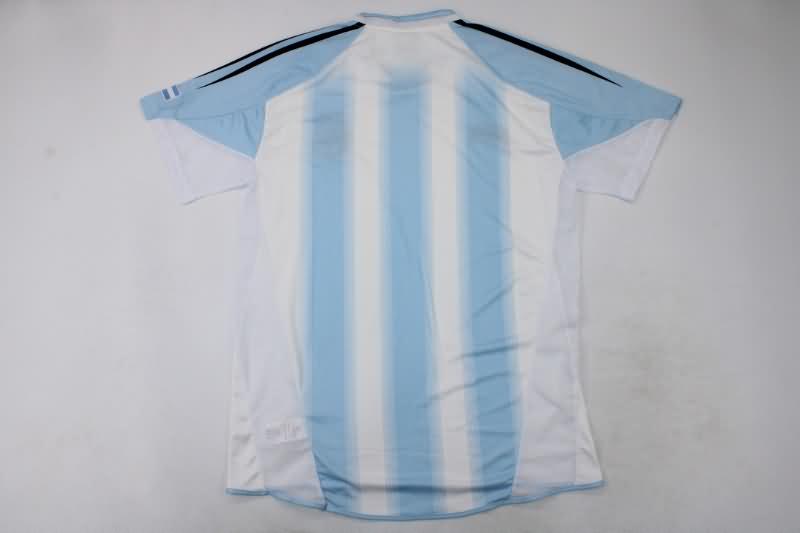 AAA(Thailand) Argentina 2004/05 Home Retro Soccer Jersey