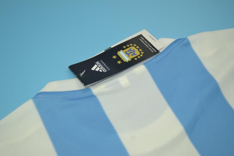 AAA(Thailand) Argentina 1978 Home Retro Soccer Jersey