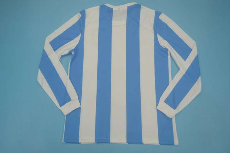 AAA(Thailand) Argentina 1986 Home Retro Soccer Jersey(L/S)