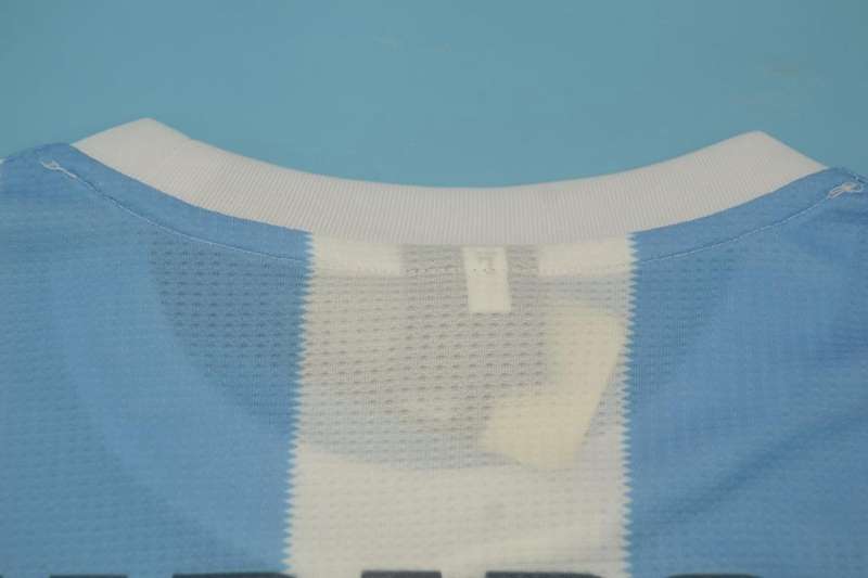 AAA(Thailand) Argentina 1986 Home Retro Soccer Jersey(Player)