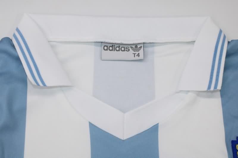 AAA(Thailand) Argentina 1992 Home Retro Soccer Jersey