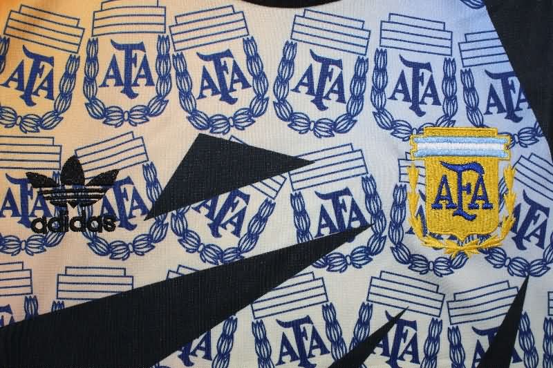 AAA(Thailand) Argentina 1993 Goalkeeper Retro Soccer Jersey