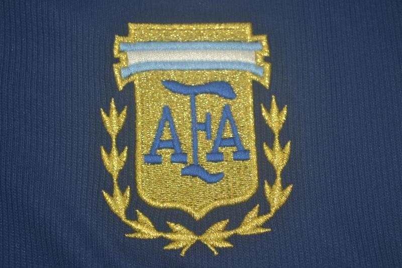 AAA(Thailand) Argentina 1998 Away Retro Soccer Jersey