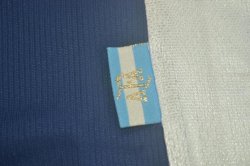 AAA(Thailand) Argentina 1998 Away Retro Soccer Jersey