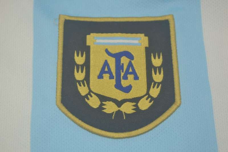 AAA(Thailand) Argentina 2001 Home Retro Soccer Jersey