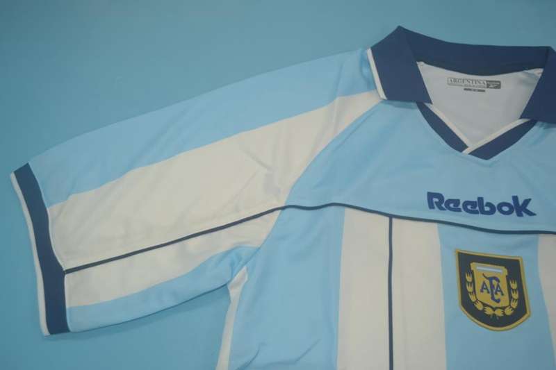 AAA(Thailand) Argentina 2001 Home Retro Soccer Jersey