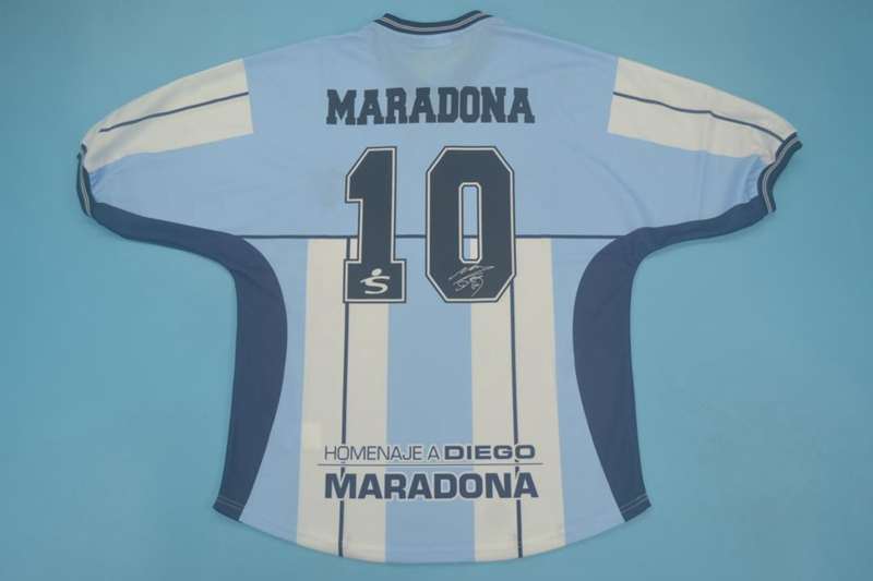AAA(Thailand) Argentina 2001 Maradona Retro Soccer Jersey