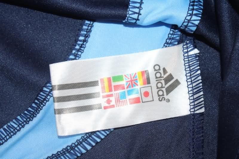 AAA(Thailand) Argentina 2006 Away Long Sleeve Retro Soccer Jersey