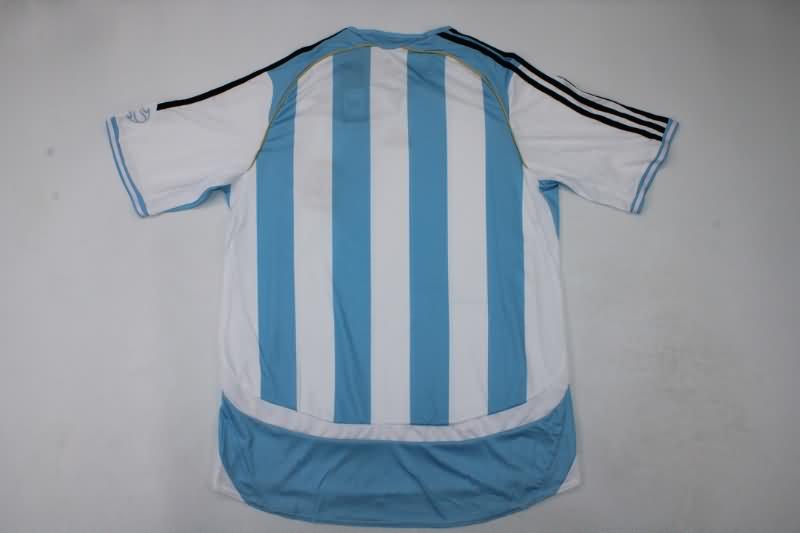 AAA(Thailand) Argentina 2006 Home Retro Soccer Jersey