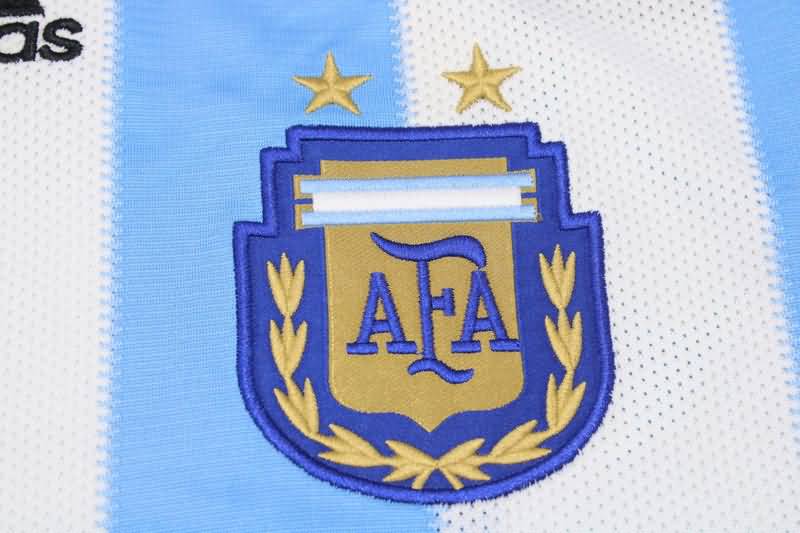 AAA(Thailand) Argentina 2010 Home Retro Soccer Jersey