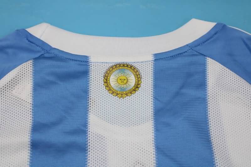 AAA(Thailand) Argentina 2010 Home Retro Soccer Jersey