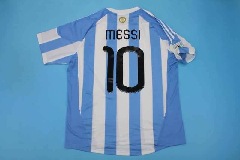 AAA(Thailand) Argentina 2010 Home Retro Soccer Jersey