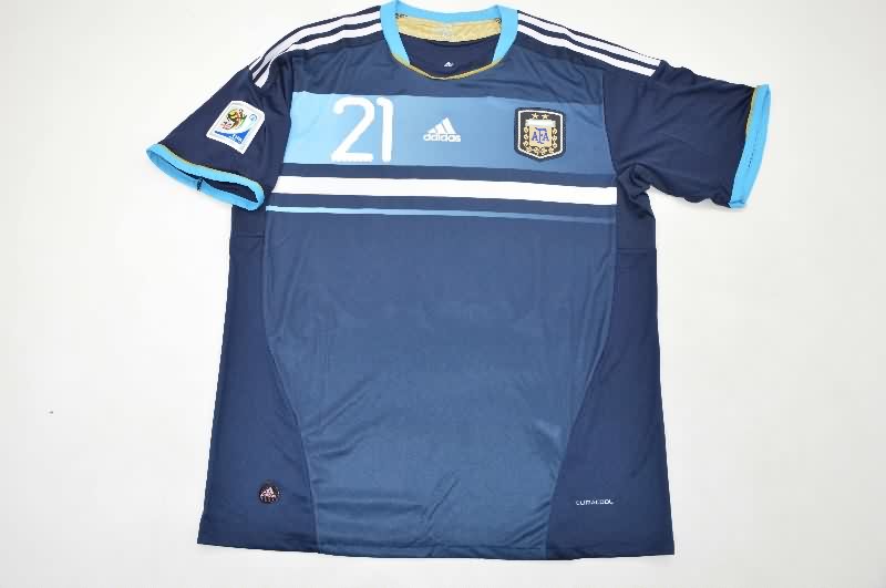 AAA(Thailand) Argentina 2011 Away Retro Soccer Jersey
