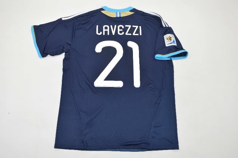 AAA(Thailand) Argentina 2011 Away Retro Soccer Jersey