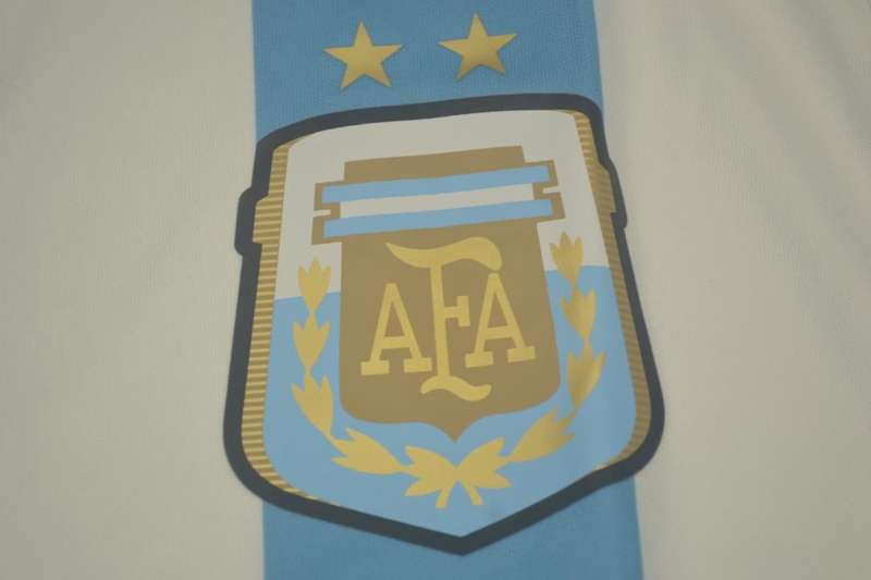 AAA(Thailand) Argentina 2014 Home Retro Soccer Jersey(Player)