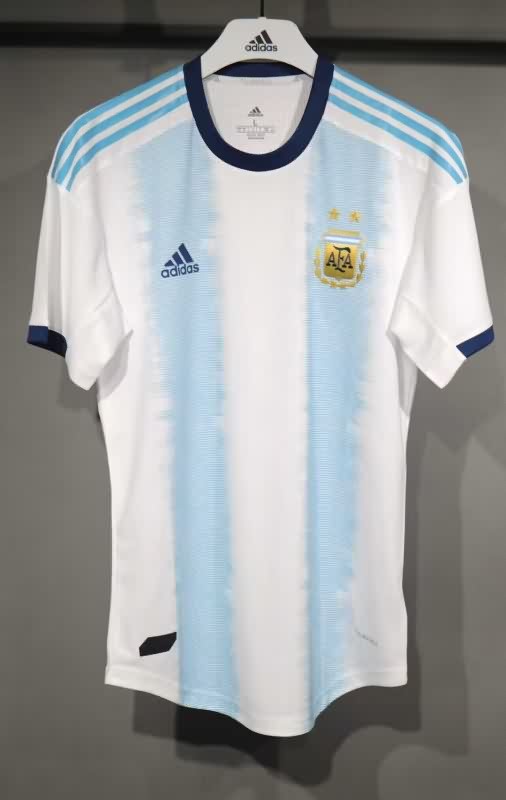 AAA(Thailand) Argentina 2019 Home Retro Soccer Jersey (Player)