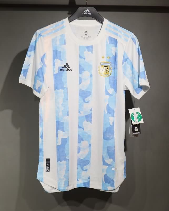 AAA(Thailand) Argentina 2021 Home Retro Soccer Jersey (Player)