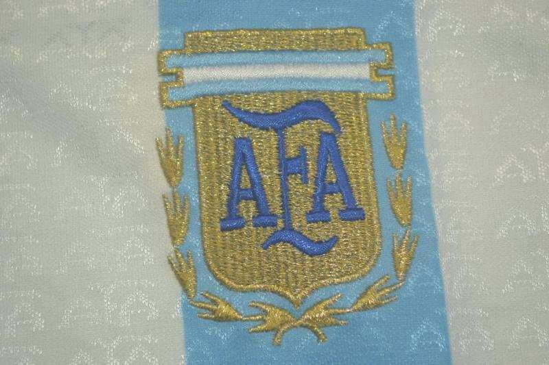 AAA(Thailand) Argentina 1996/97 Home Retro Soccer Jersey