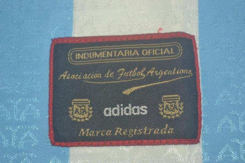 AAA(Thailand) Argentina 1996/97 Home Retro Soccer Jersey