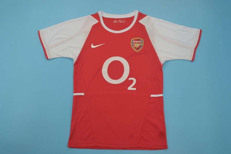 AAA(Thailand) Arsenal 2002/04 Home Retro Soccer Jersey