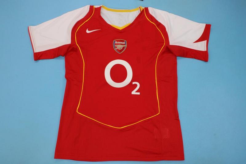 AAA(Thailand) Arsenal 2004/05 Home Retro Soccer Jersey