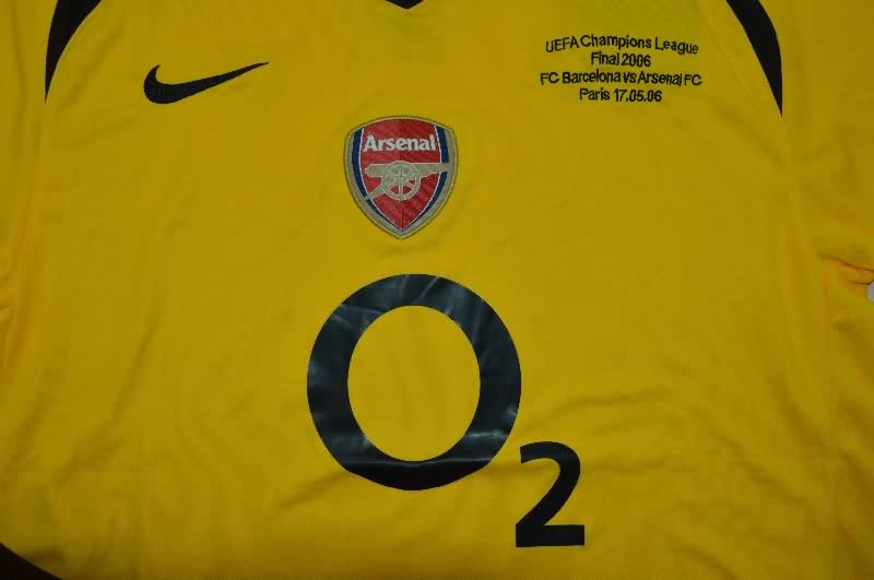 AAA(Thailand) Arsenal 2005/06 Away Final Retro Soccer Jersey