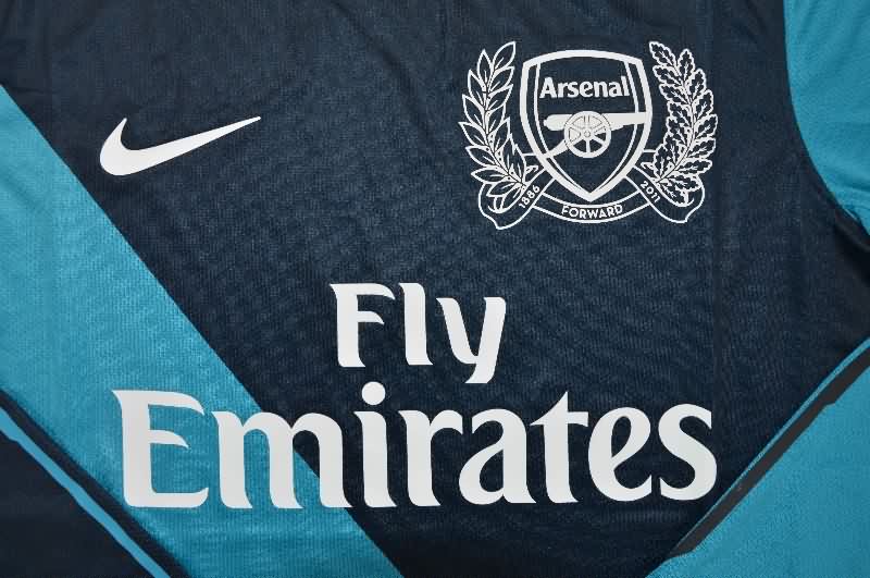 AAA(Thailand) Arsenal 2011/12 Away Long Retro Soccer Jersey (Player)