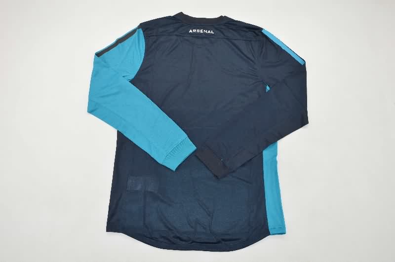 AAA(Thailand) Arsenal 2011/12 Away Long Retro Soccer Jersey (Player)