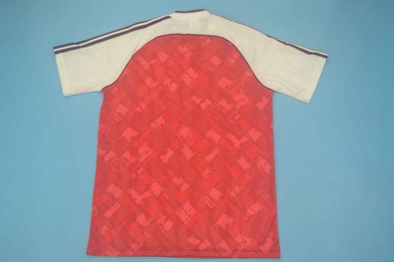 AAA(Thailand) Arsenal 1990/92 Home Retro Soccer Jersey