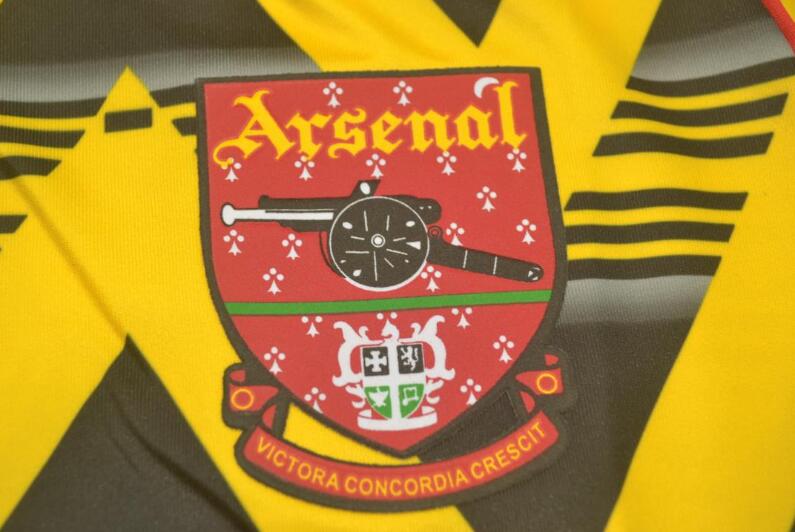 AAA(Thailand) Arsenal 1991/93 Away Retro Soccer Jersey