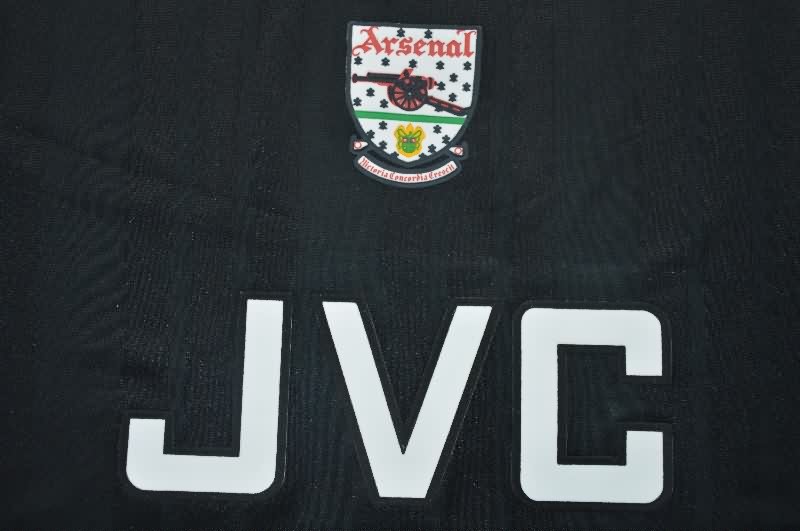 AAA(Thailand) Arsenal 1992/94 Black Retro Soccer Jersey