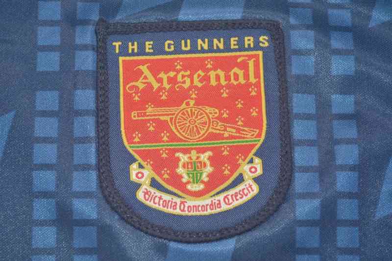 AAA(Thailand) Arsenal 1994/95 Away Retro Soccer Jersey
