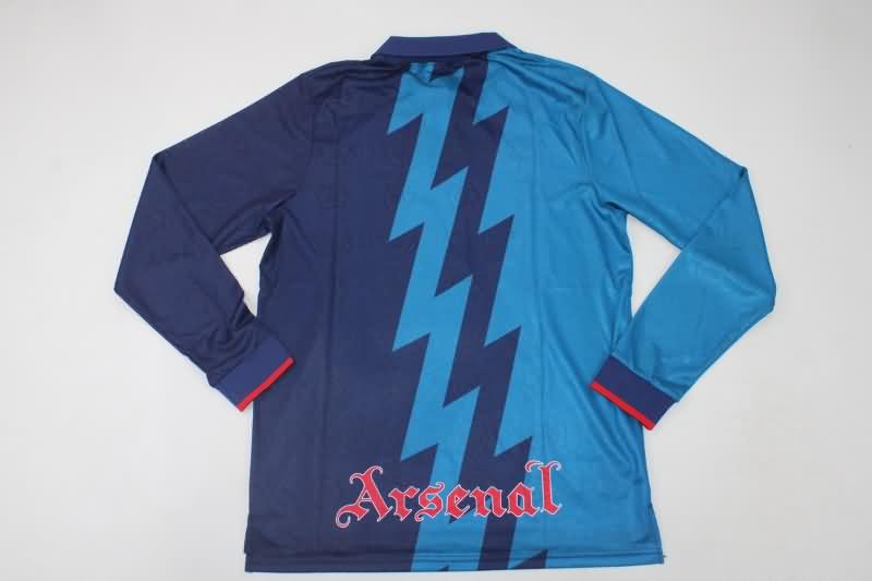 AAA(Thailand) Arsenal 1995/96 Away Long Sleeve Retro Soccer Jersey