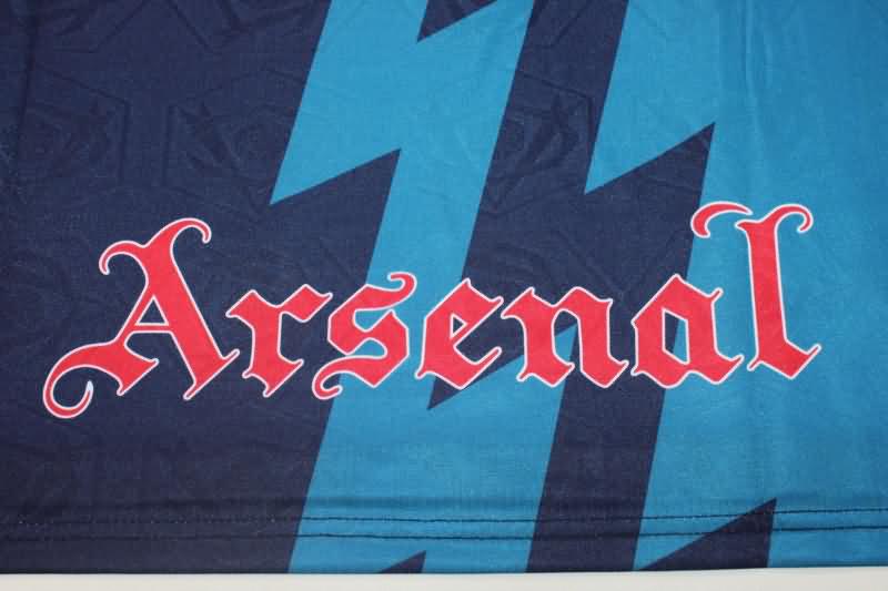 AAA(Thailand) Arsenal 1995/96 Away Long Sleeve Retro Soccer Jersey