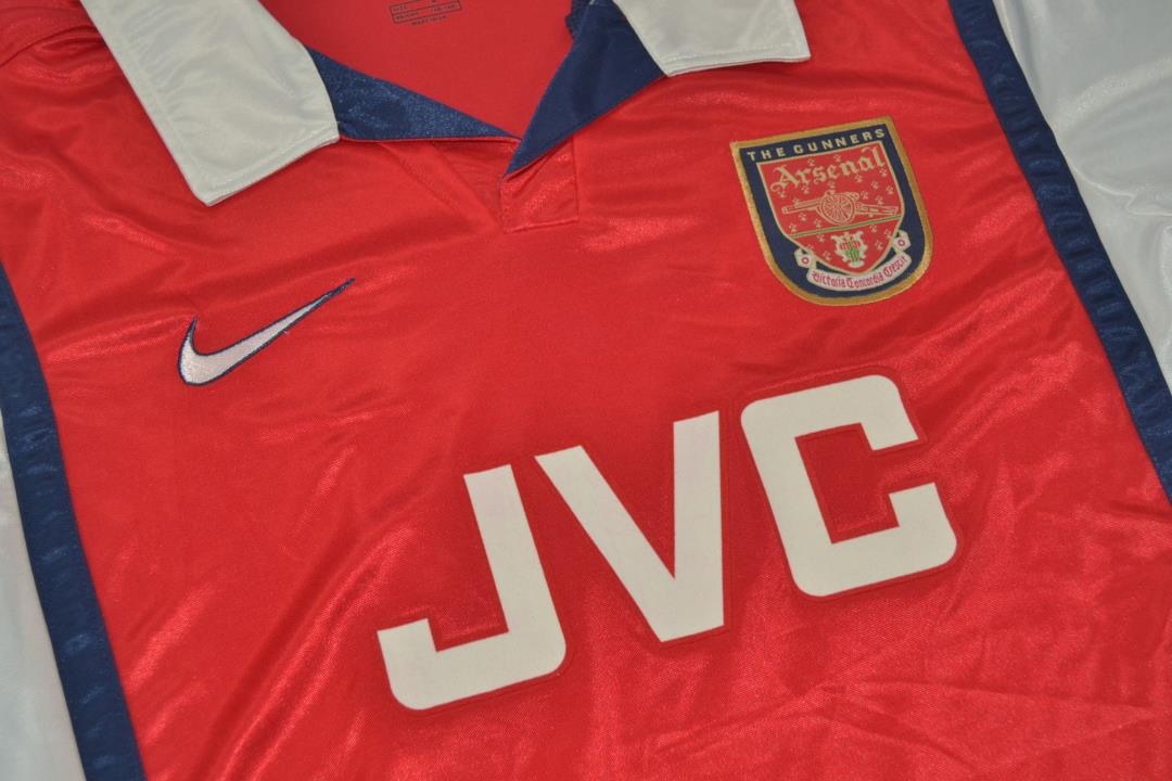 AAA(Thailand) Arsenal 1998/99 Home Retro Soccer Jersey