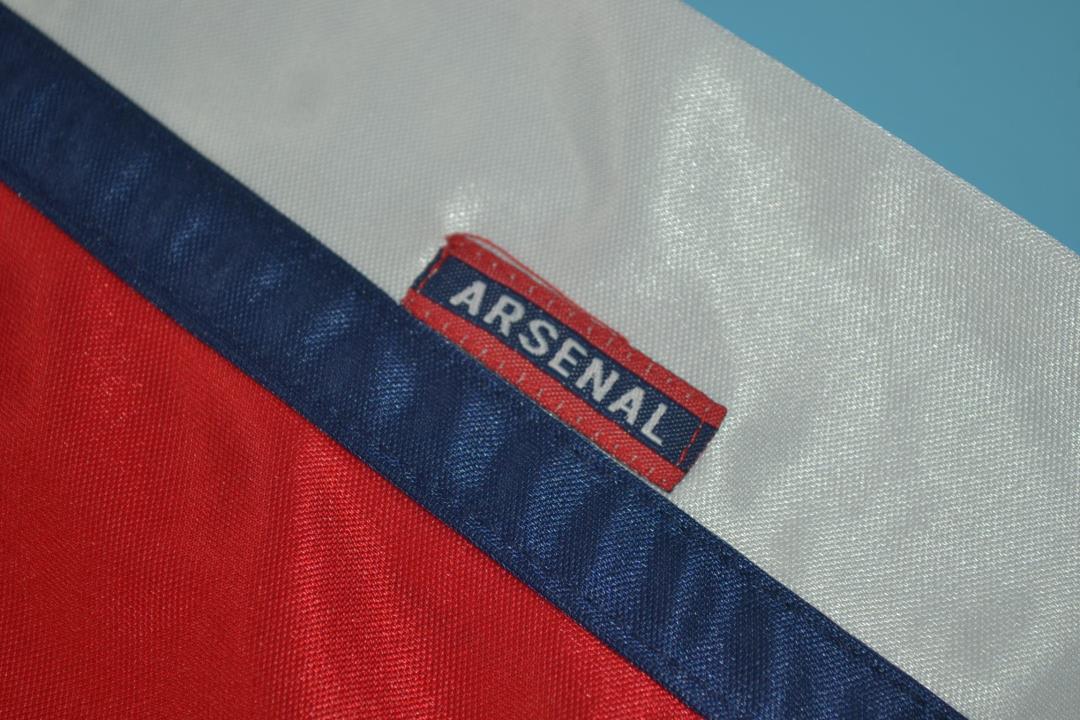 AAA(Thailand) Arsenal 1998/99 Home Retro Soccer Jersey