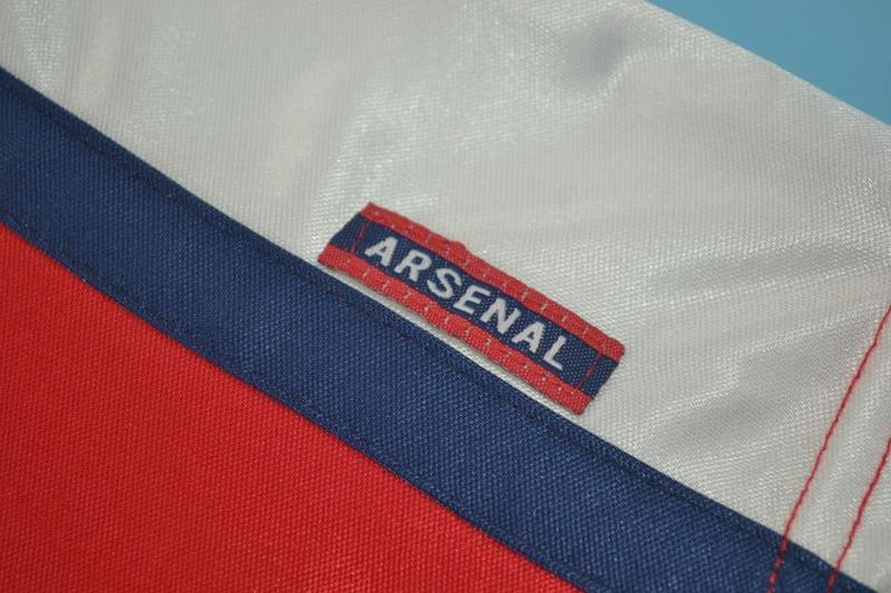 AAA(Thailand) Arsenal 1998/99 Home Retro Soccer Jersey(L/S)