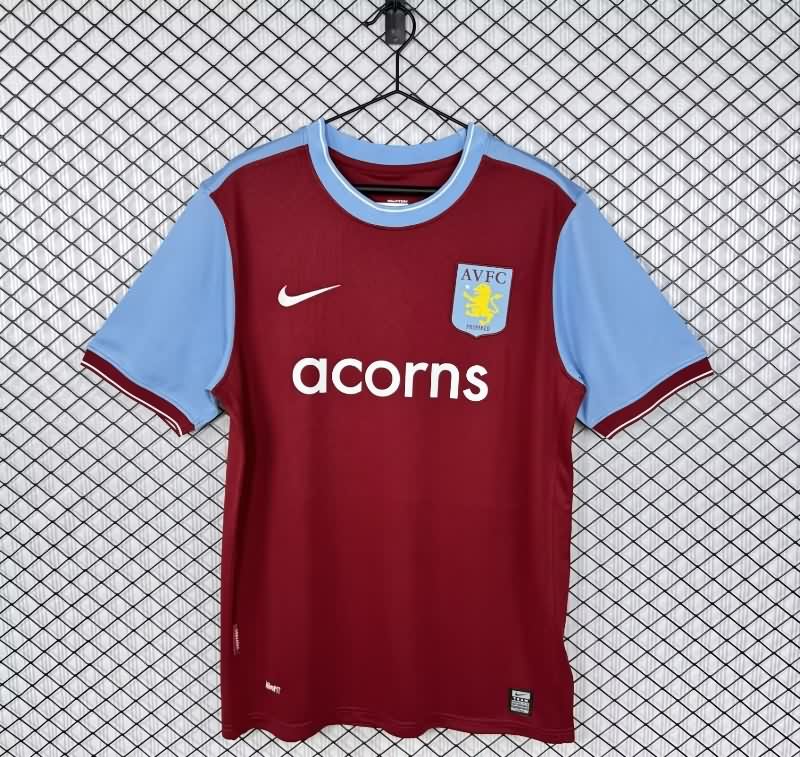 AAA(Thailand) Aston Villa 2009/10 Home Retro Soccer Jersey