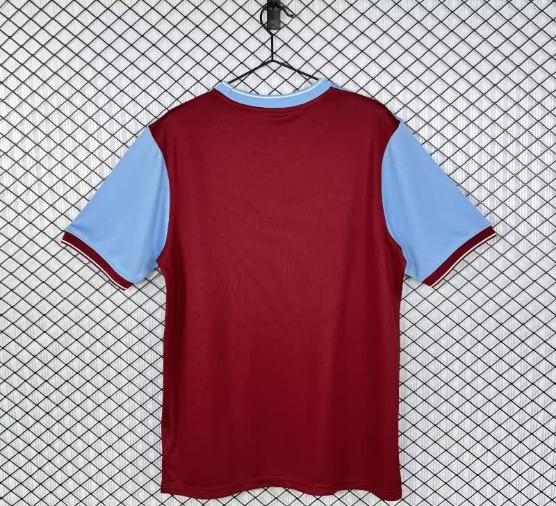 AAA(Thailand) Aston Villa 2009/10 Home Retro Soccer Jersey