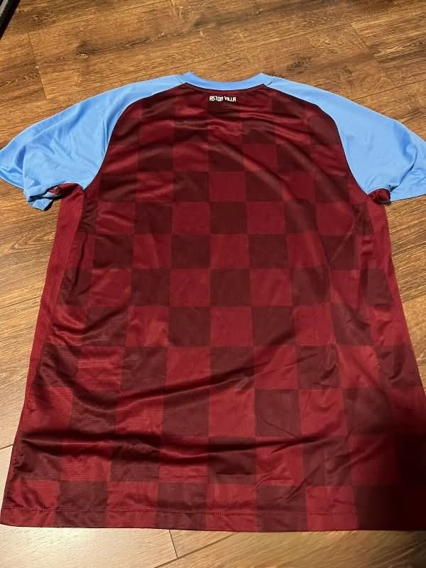 AAA(Thailand) Aston Villa 2011/12 Home Retro Soccer Jersey