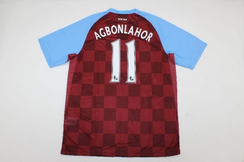 AAA(Thailand) Aston Villa 2011/12 Home Retro Soccer Jersey